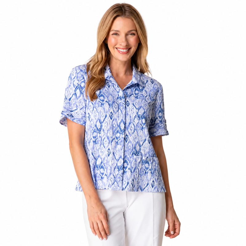 Painted Diamonds Laid Back Shirt - 33933