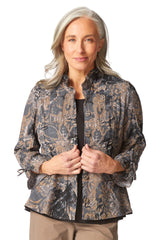 Express Travel Jacobian Floral Event Jacket - 33921