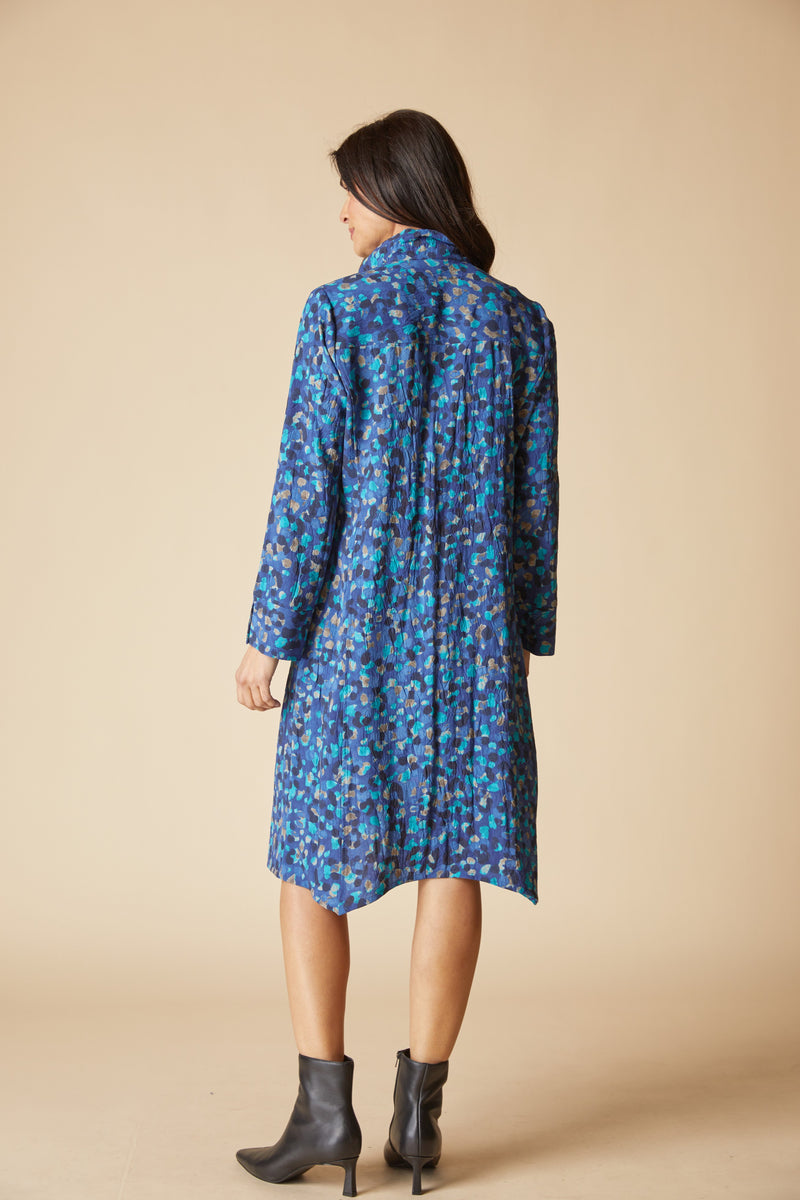 Habitat Dot Artist Dress/Duster - Tide - image 2