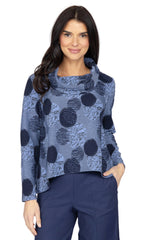 Keynote Cowl by Olivia by Habitat in Navy