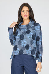 Keynote Cowl by Olivia by Habitat in Navy