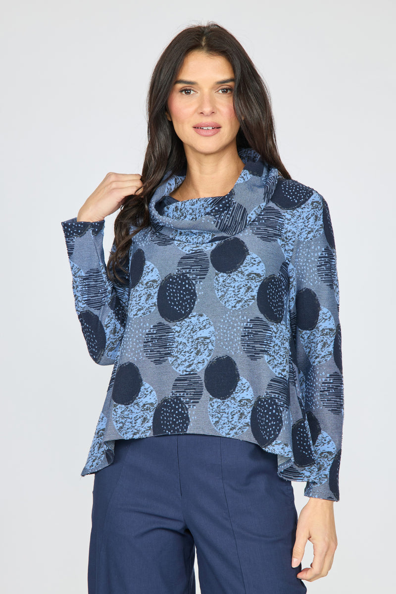 Keynote Cowl by Olivia by Habitat in Navy