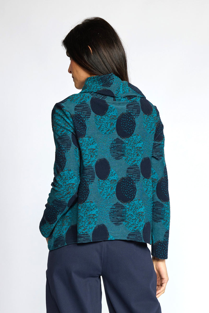 Keynote Cowl by Olivia by Habitat in Teal