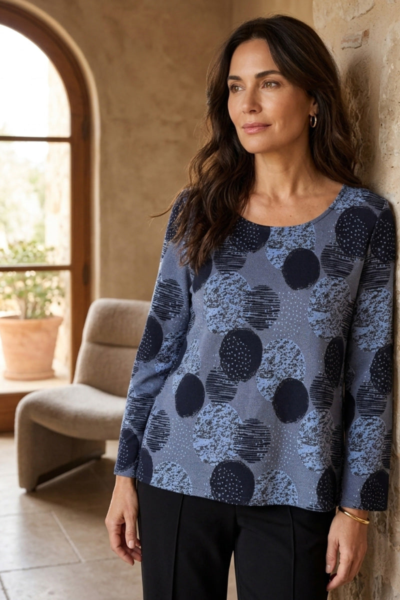 Spotlight Knit Travel Tee - 346358