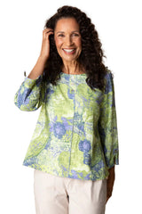 Destination Unknown Pleat Back Pullover - 34932