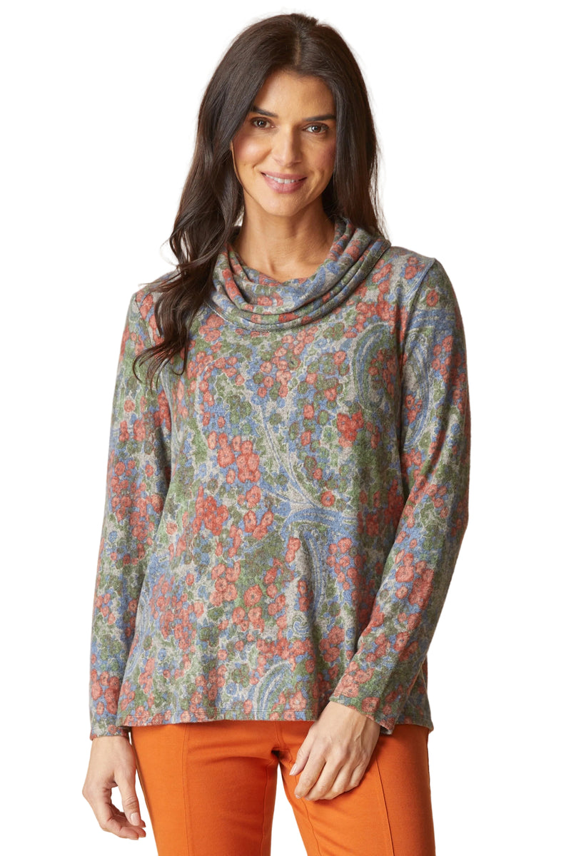 Habitat Cozy Cowl Top - Fern - image 1
