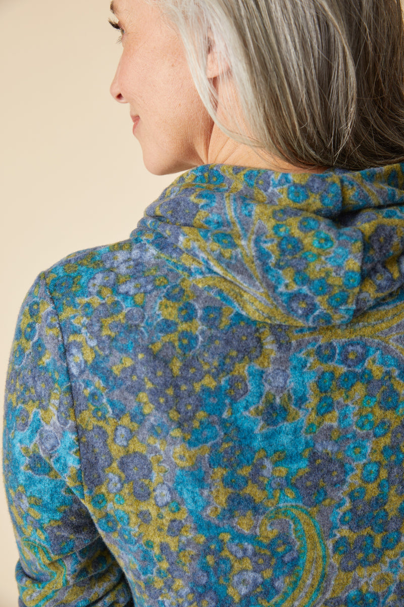 Habitat Cozy Cowl Top - Lagoon - image 2