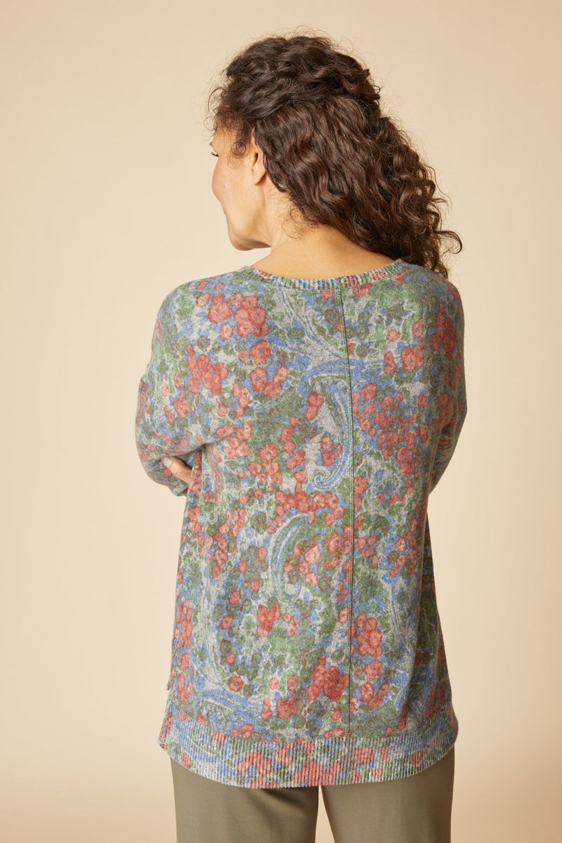 Super Soft Fleece Boxy Crew - 35468