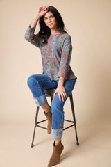 Super Soft Fleece Boxy Crew - 35468