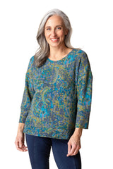 Habitat Super Soft Fleece Boxy Crew - LAGOON - image 1