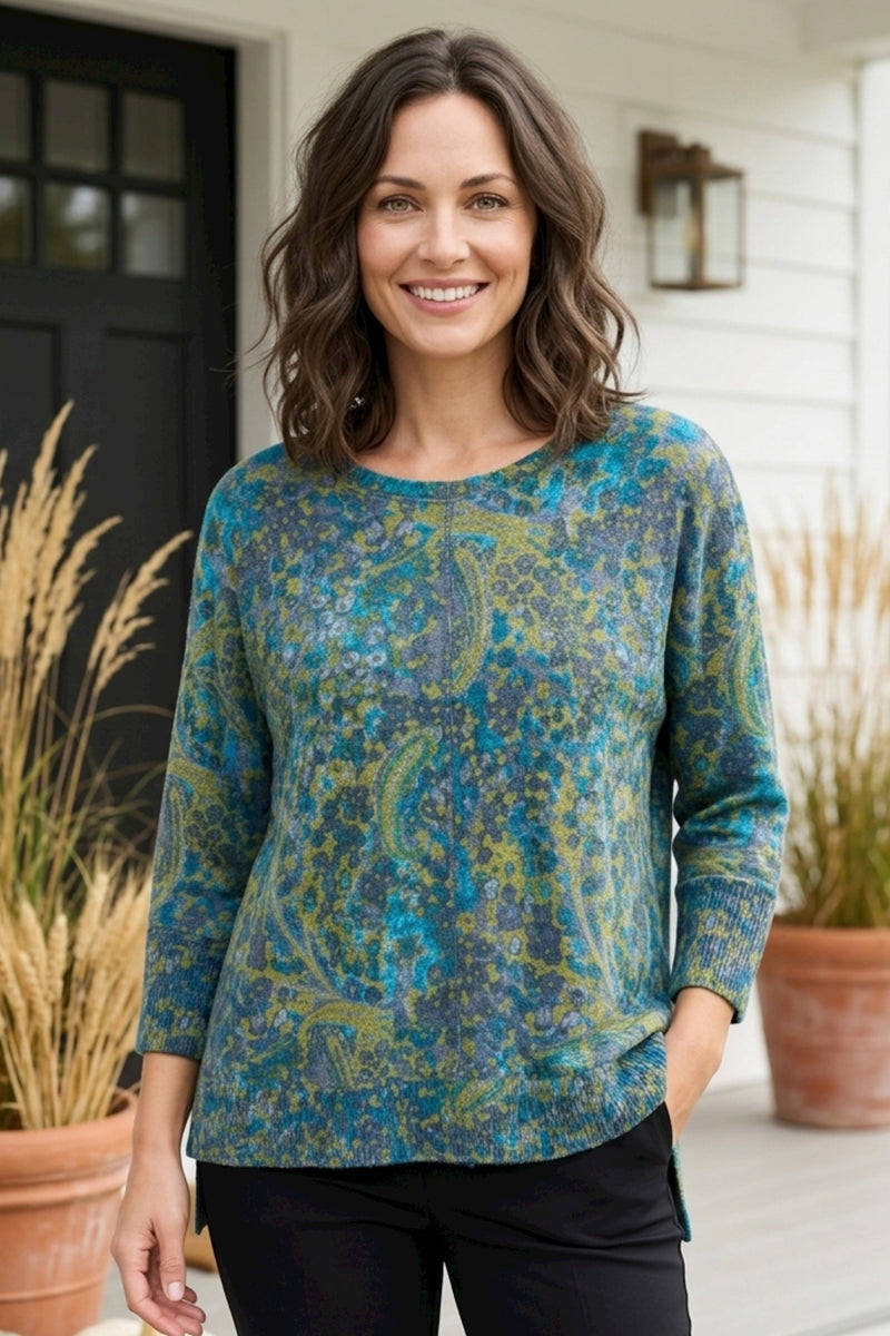 Super Soft Fleece Boxy Crew - 35468