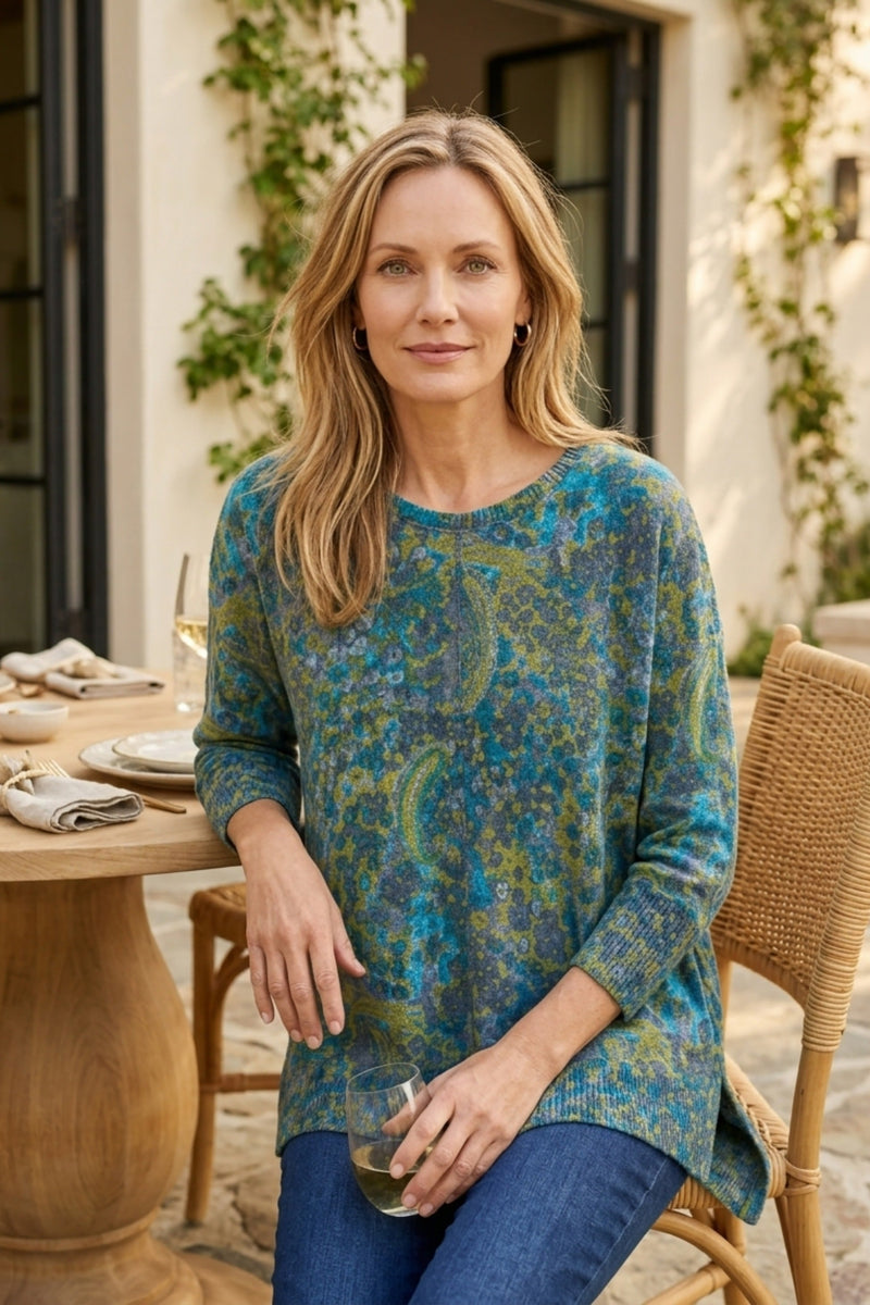 Super Soft Fleece Boxy Crew - 35468