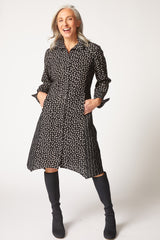 Dot Mix Artist Dress/Duster - 35689
