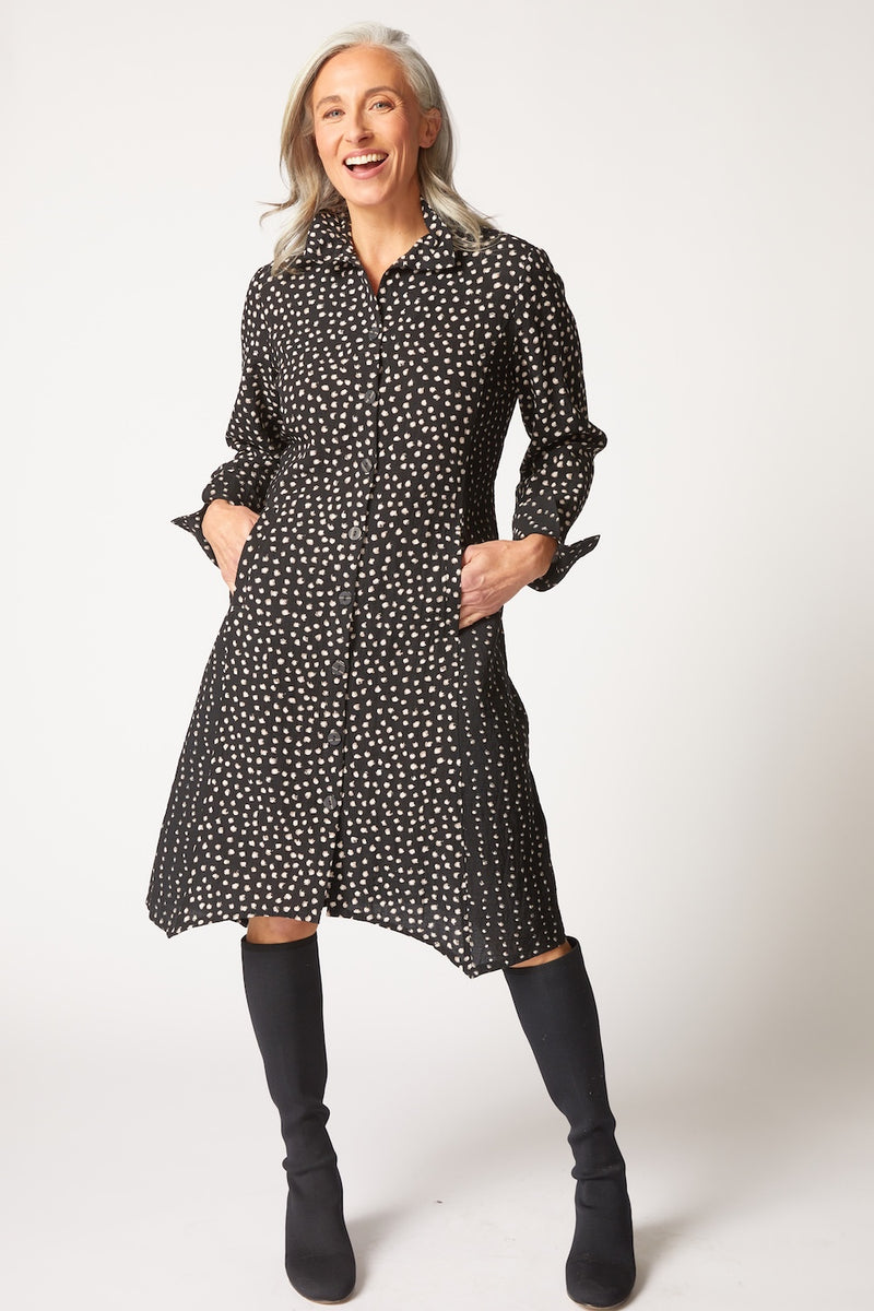 Dot Mix Artist Dress/Duster - 35689