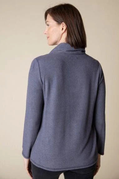 Soft Knit Scarf Sweater- 35880