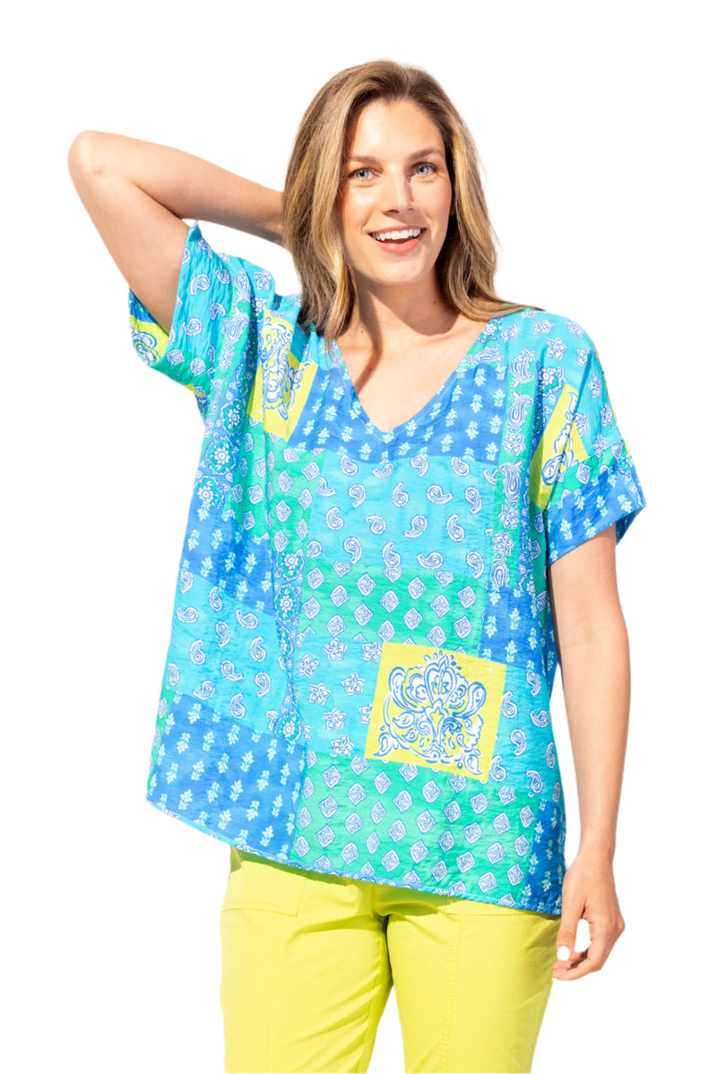 Regatta Rayon Paisley Top - 36018