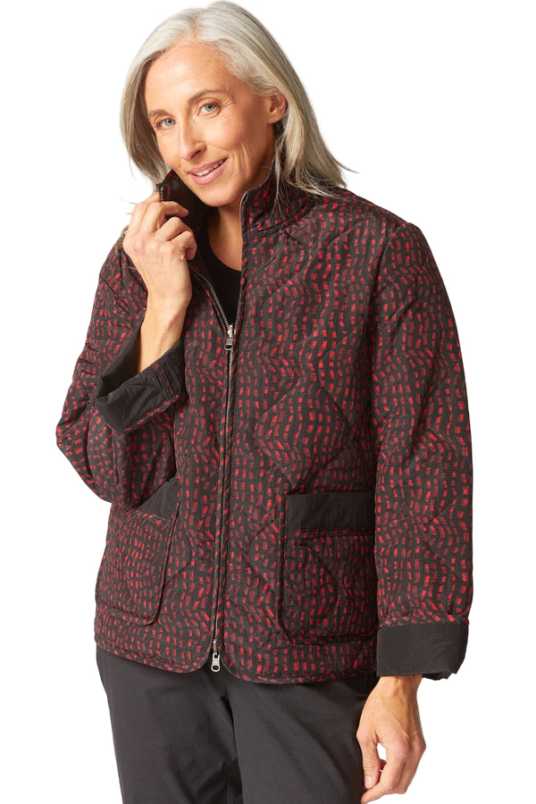 Quilt Puffer Coat - 36631