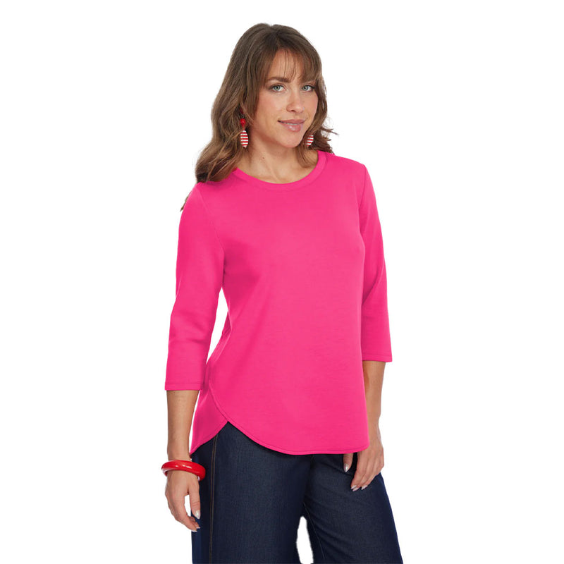 Soft Knit Top in Punch - ZOFI-PCH