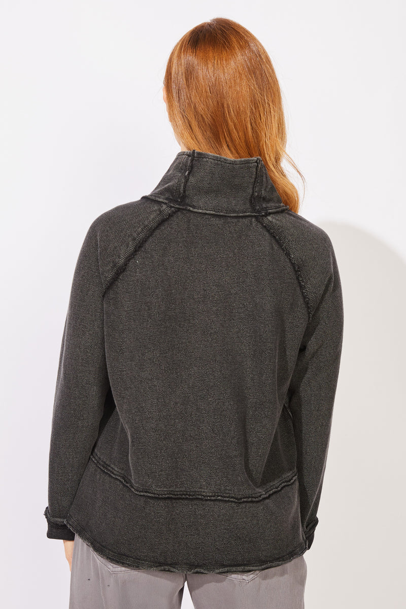 Alpine Mock Neck Sweater - 38511