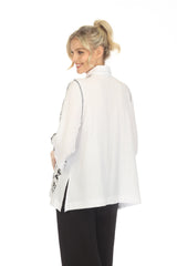 Floral Pocket Blouse/Jacket - 3879AB