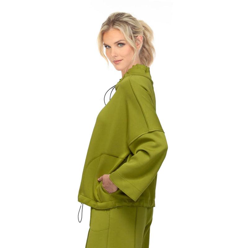 High Collar Pocket Pullover-7169T