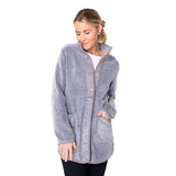 Sherpa Fleece Cozy Snap Jacket - 31005