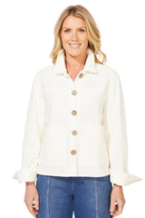 Corded Velour Camp Jacket - 39011