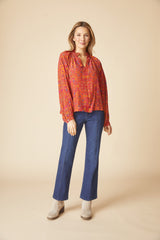 Habitat Garden Ruched Collarshirt - Sienna - image 3