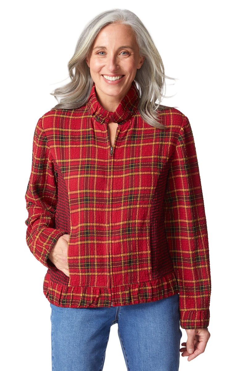 Girl Gone Plaid Hayride Jacket - 40240