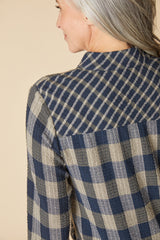 Plaidemonium Boyfriend Tunic - 40334