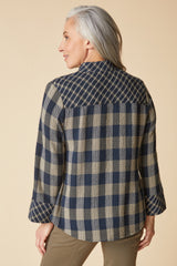 Plaidemonium Boyfriend Tunic - 40334