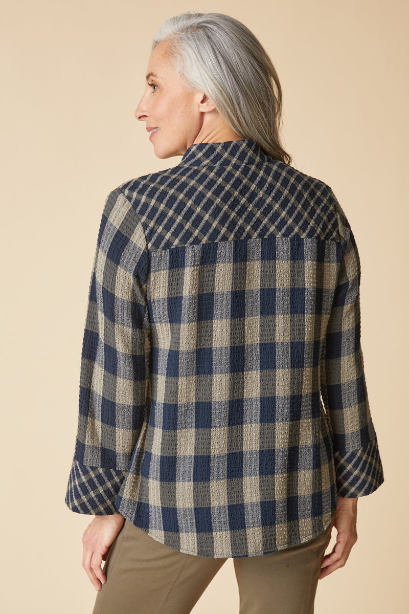 Plaidemonium Boyfriend Tunic - 40334
