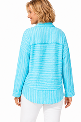 Bali Stripe Seaside Pullover - 13965