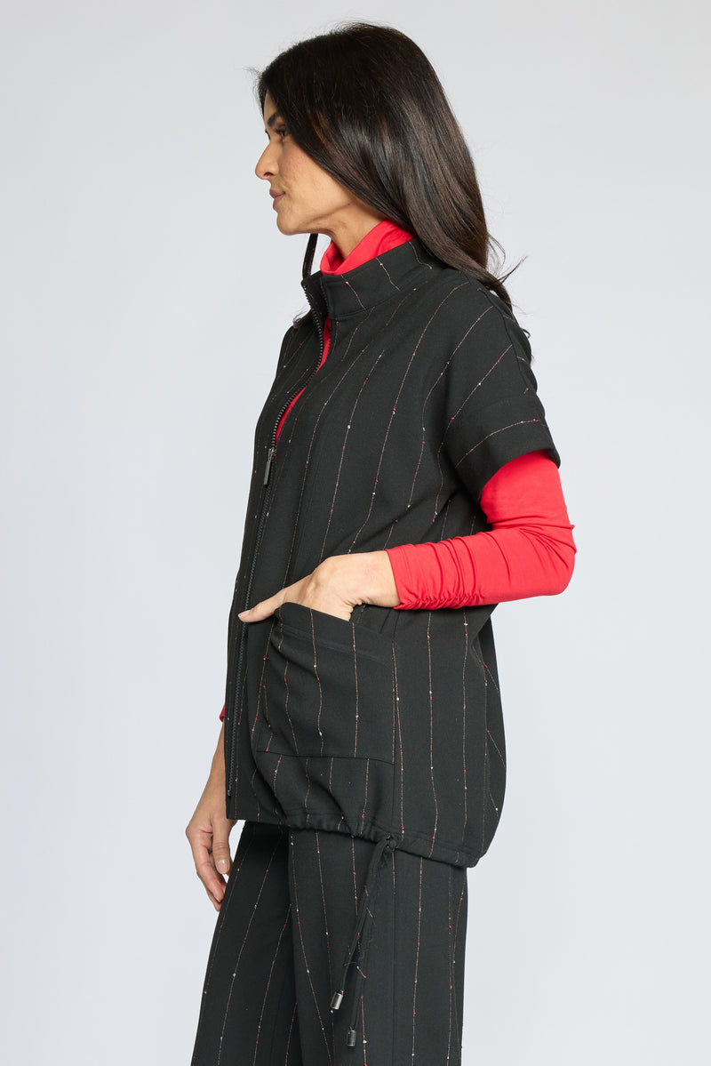 Travel Vest by Olivia by Habitat in Black