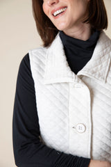 Quilted Knit Vest - 53611