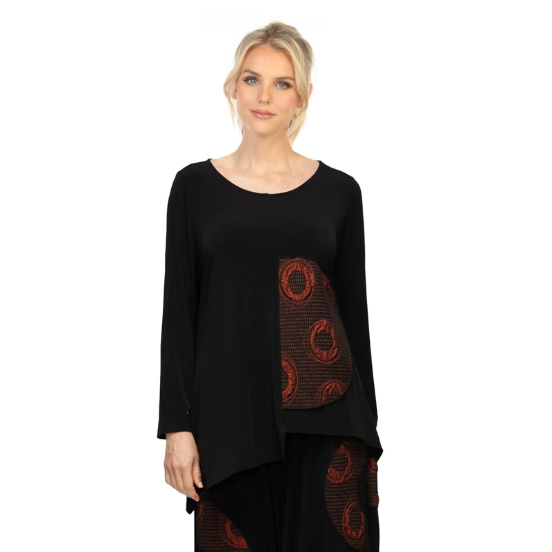 Half Moon Top in Rust - 7386T-RST