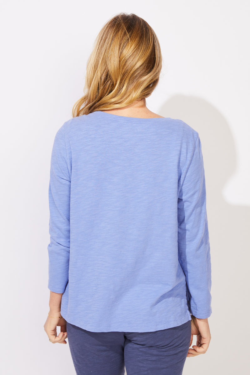 Sunflower Cotton Slub Boxy Tee - 43025