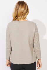 Sunflower Cotton Slub Boxy Tee - 43025
