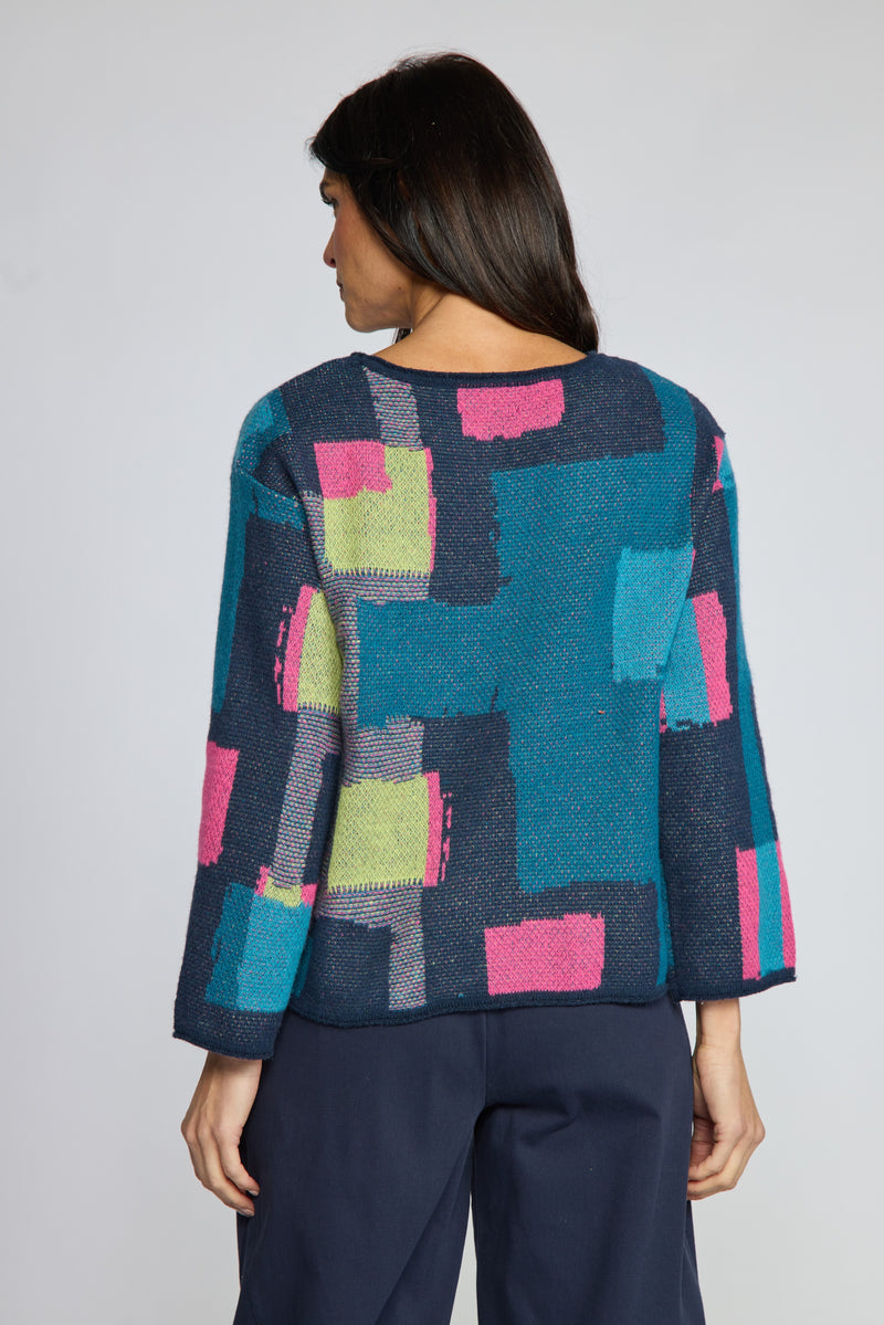 Sweater by Olivia by Habitat in Teal