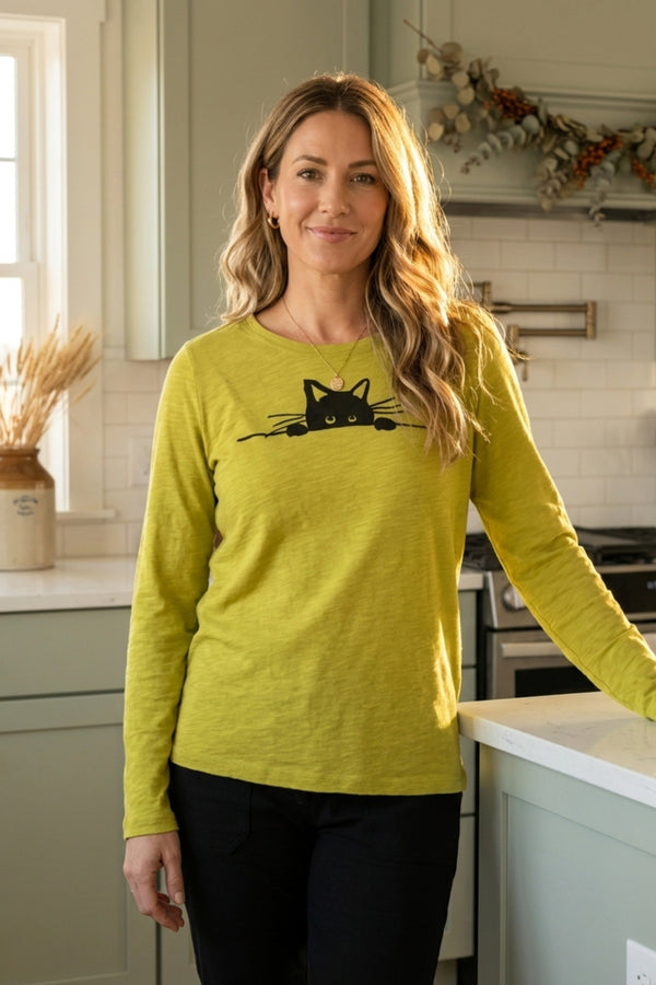 Cat Crew Tee - 43940
