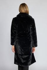 Starstruck Car Coat by Olivia by Habitat in Black
