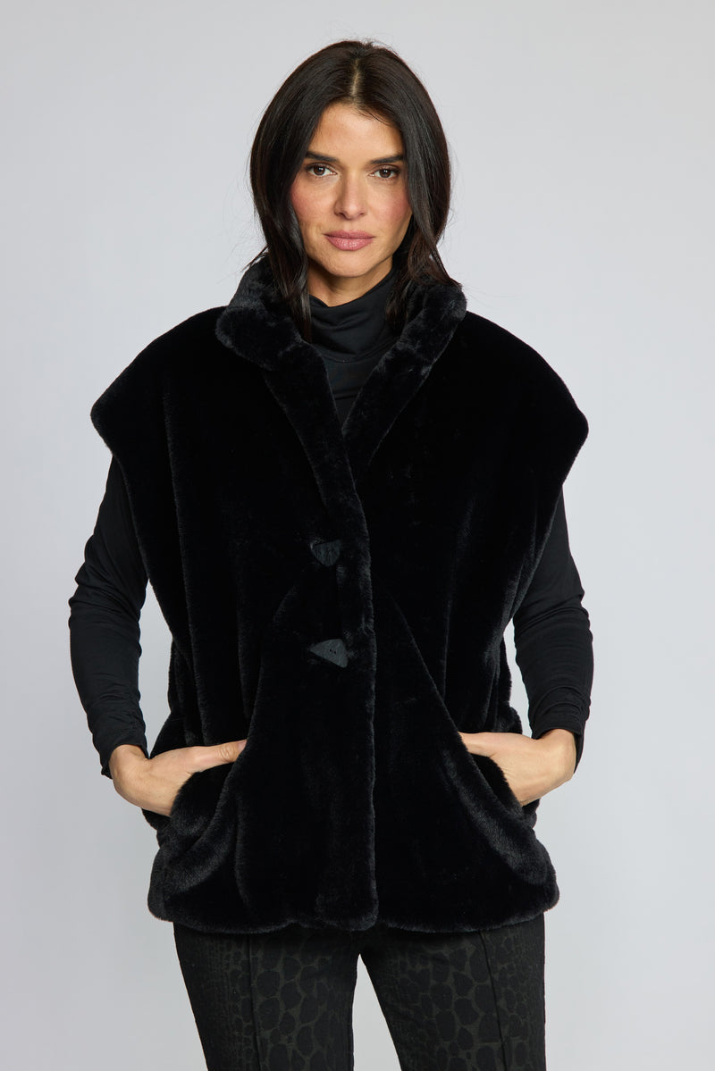 Stellar Vest by Olivia by Habitat in Black