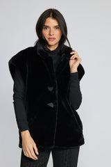 Stellar Vest by Olivia by Habitat in Black