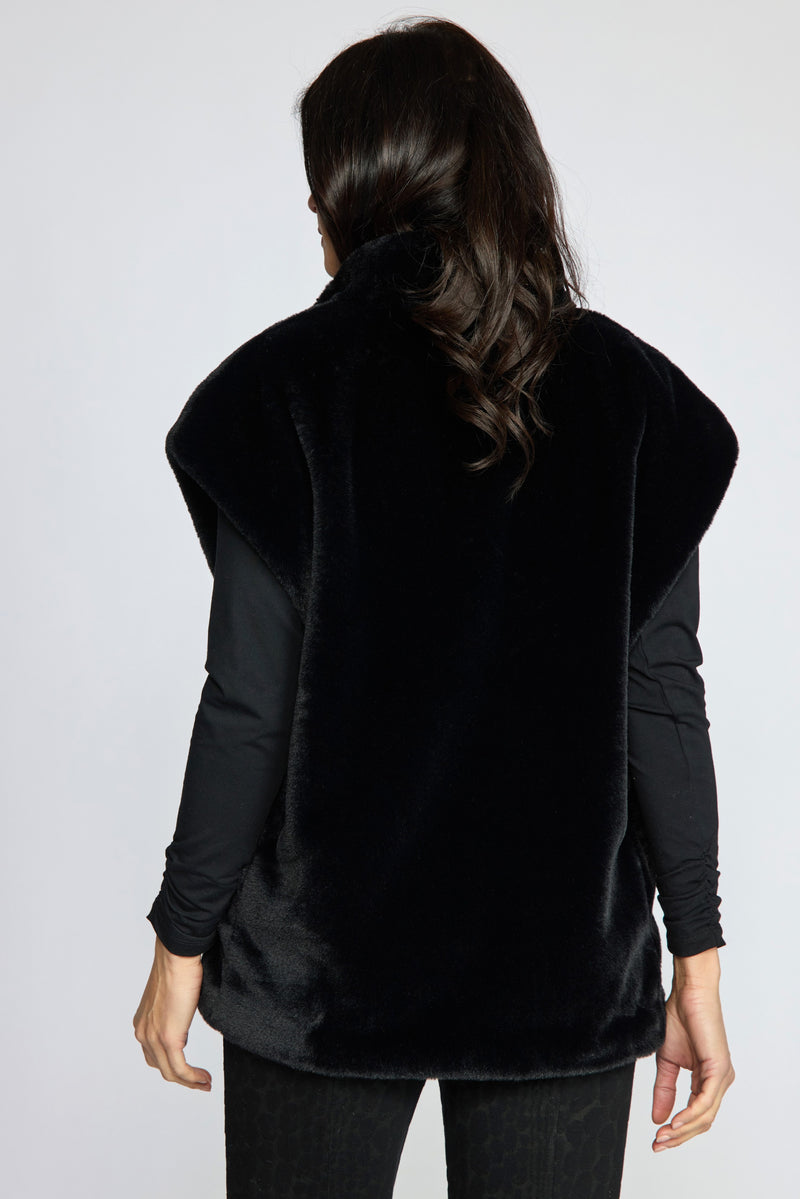 Stellar Vest by Olivia by Habitat in Black