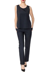 Matching Sleeveless Tank & Pull-On Pant Set - 4411TP