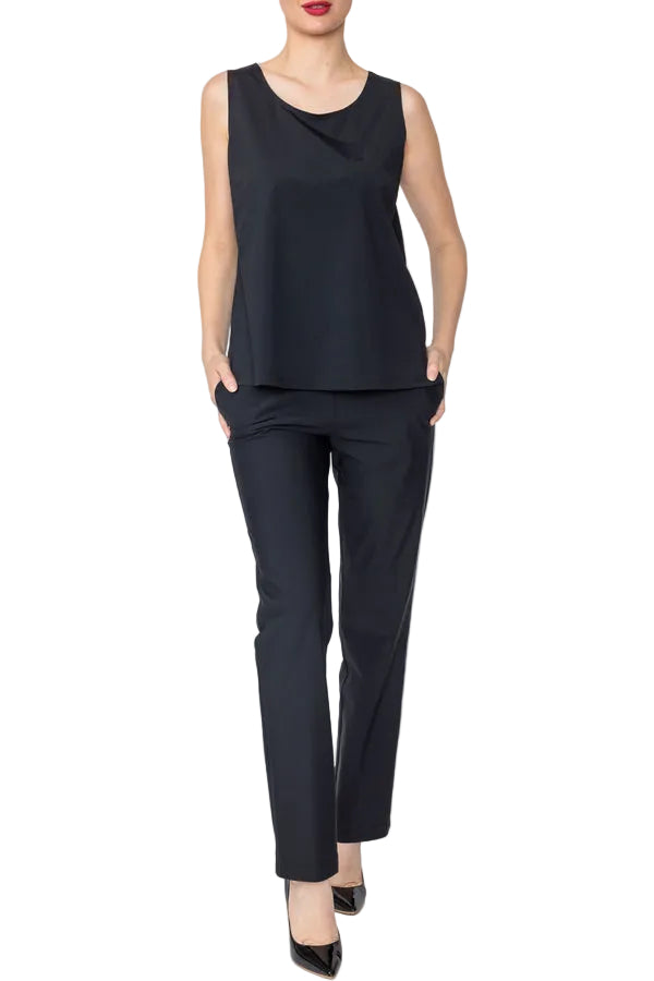 Matching Sleeveless Tank & Pull-On Pant Set - 4411TP