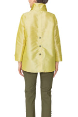 Button Front Blouse in Mustard- 4442J-MT