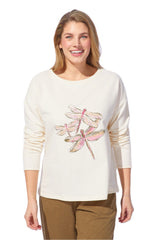 Dragonfly Pullover - Ivory