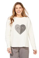 Destination Fleece Heart Pullover - 44901