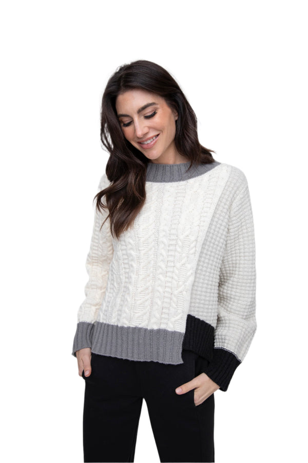 Liv by Habitat Cozy Mixed Stitch Pullover - 450773